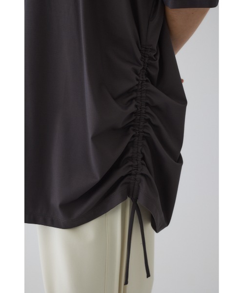 RIM.ARK tシャツ Side drawstring big T-shirts サイドドロー
