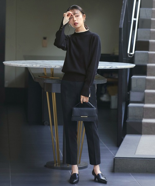 「RUIRUE BOUTIQUE」 長袖ニット M ブルー レディース_画像5