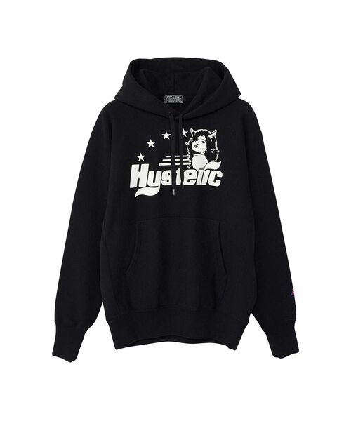 HYSTERIC GLAMOUR（ヒステリックグラマー） プルオーバーパーカー X