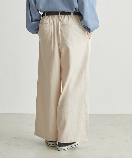 「molk」 パンツ L ベージュ レディース_画像7