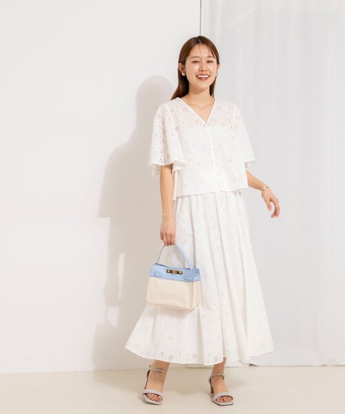 NOLLEY'S（ノーリーズ） ブラウス シャツ 半袖 「セットアップ対応