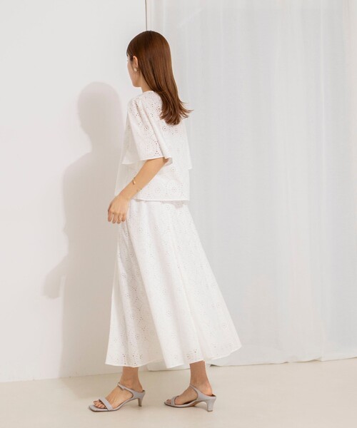 今期 nolley's  袖フレアカットブラウス 新品 NOLLEY'S（ノーリーズ） ブラウス シャツ 「セットアップ対応