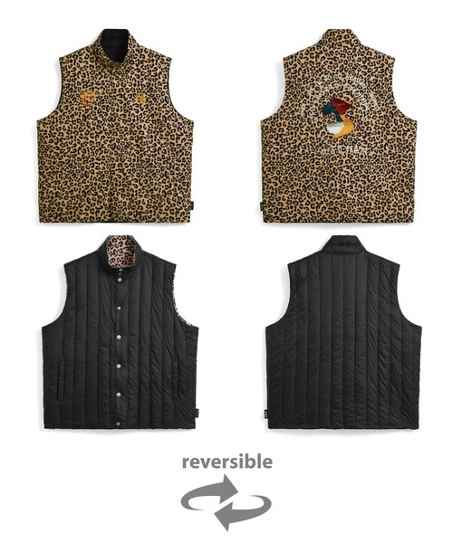 【激レア❗️】X-LARGE ロサンゼルス　虎刺繍ベトジャンダウンベスト　M XLARGE（エクストラ ラージ） 全2色 ベトジャン TIGER EMBROIDERY