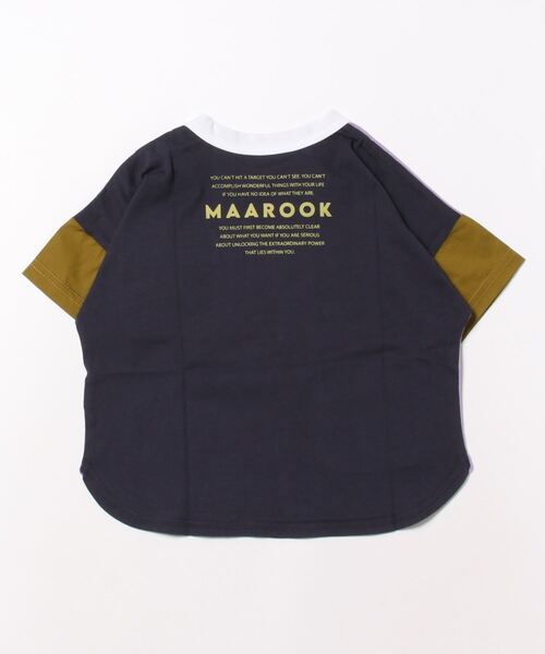 「maarook」 「KIDS」半袖カットソー 100cm パープル キッズ_画像2