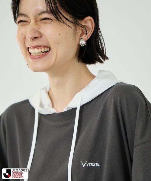 tシャツ ヴィッセル神戸 デザインTシャツ/Jリーグ VISSEL KOBE メンズ
