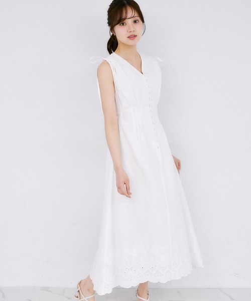 tocco closet（トッコ クローゼット） ワンピース コットンレース 