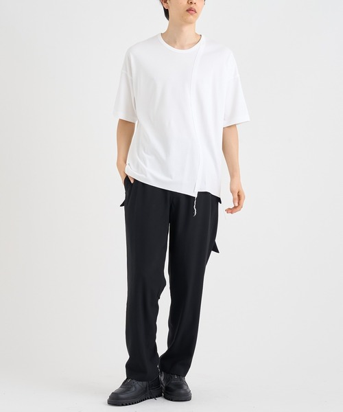 tシャツ 「sulvam」「UJOH」sulvam×UJOH Cut Off  S/S T Shirts メンズの画像