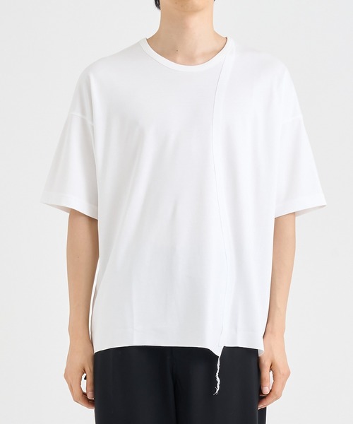tシャツ 「sulvam」「UJOH」sulvam×UJOH Cut Off  S/S T Shirts メンズの画像