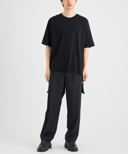 tシャツ 「sulvam」「UJOH」sulvam×UJOH Cut Off  S/S T Shirts メンズの画像