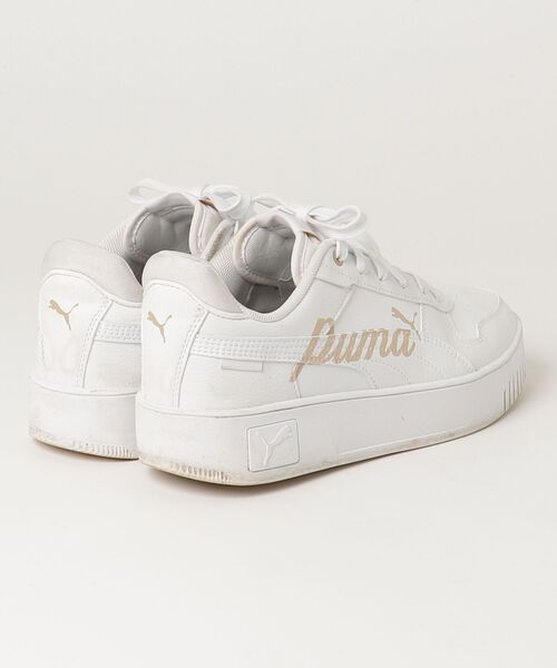 「PUMA」 ローカットスニーカー 25cm ホワイト メンズ_画像2