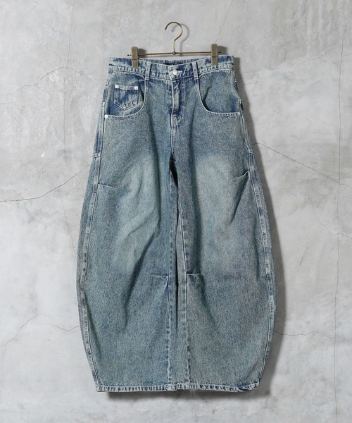 JIGGYS SHOP（ジギーズショップ） ワイドパンツ ジーンズ コクーン