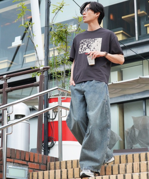 ☆☆☆！デニムリメイク☆コクーンシルエットワイドパン JIGGYS SHOP（ジギーズショップ） ワイドパンツ ジーンズ コクーン
