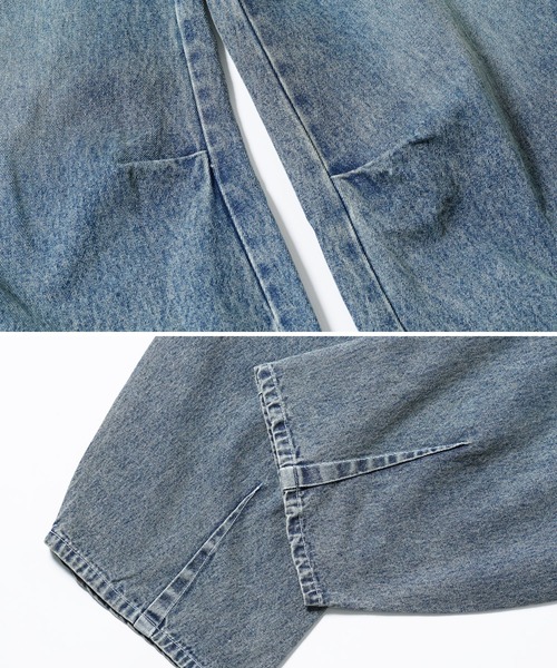 JIGGYS SHOP（ジギーズショップ） ワイドパンツ ジーンズ コクーン