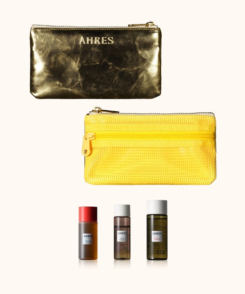 AHRES（アーレス） スキンケアセット トラベルキット（全2種類