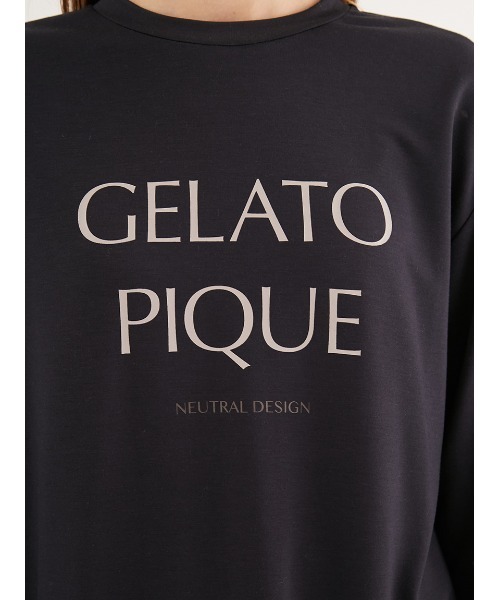 gelato pique（ジェラートピケ） 長袖カットソー S-M オフホワイト