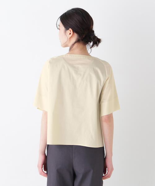 「human woman」 半袖ブラウス MEDIUM ベージュ レディース_画像5