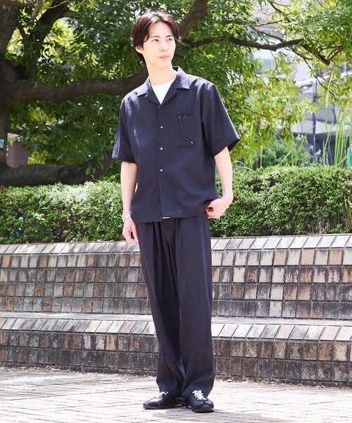 YLÈVE ショートスリーブ シャツ 半袖 SHIPS（シップス） シャツ 半袖 SHIPS:「セットアップ対応/ 撥水