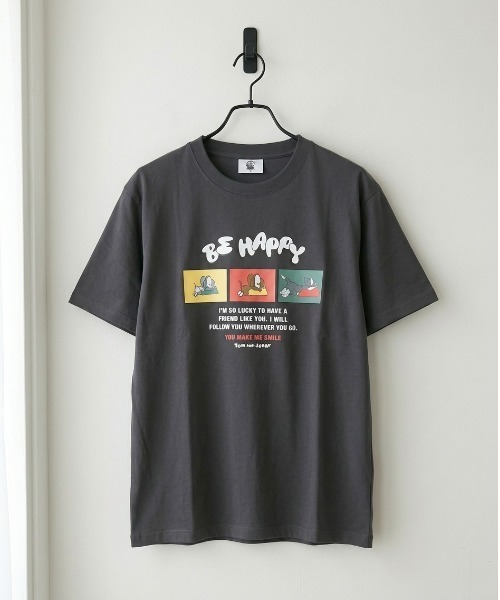 tシャツ 「TOM＆JERRY/トムとジェリー」キャラクタープリント半袖