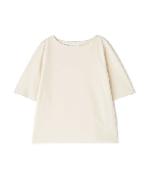 「NATURAL BEAUTY BASIC」 半袖カットソー FREE オフホワイト レディース_画像2