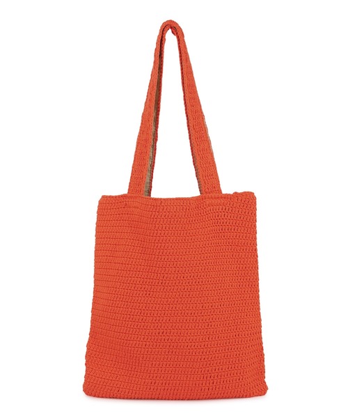 「PAUL & JOE ACCESSOIRES」 トートバッグ FREE オレンジ レディース_画像6