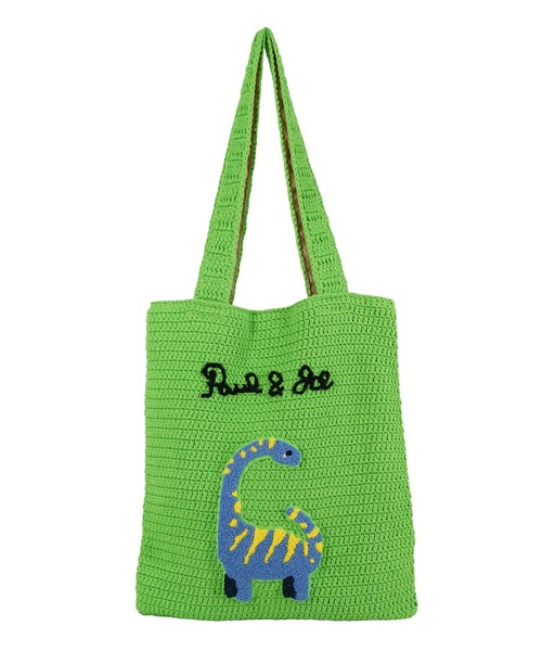 「PAUL & JOE ACCESSOIRES」 トートバッグ FREE オレンジ レディース_画像7