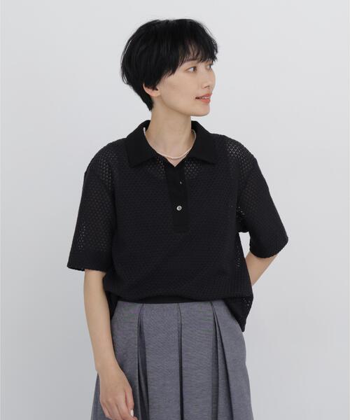 human woman（ヒューマンウーマン） ポロシャツ ポロ 「ウォッシャブル