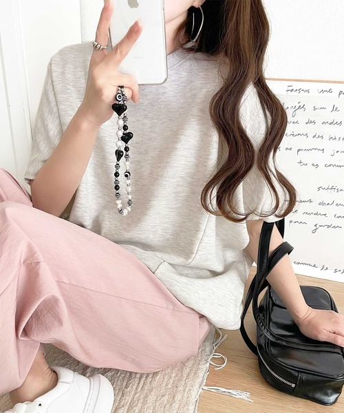 「classicalelf」 スウェットカットソー MEDIUM グレー レディース_画像6
