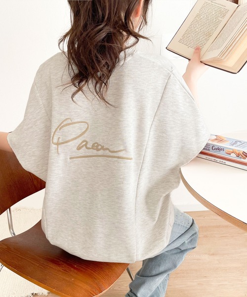 「classicalelf」 スウェットカットソー MEDIUM グレー レディース_画像10