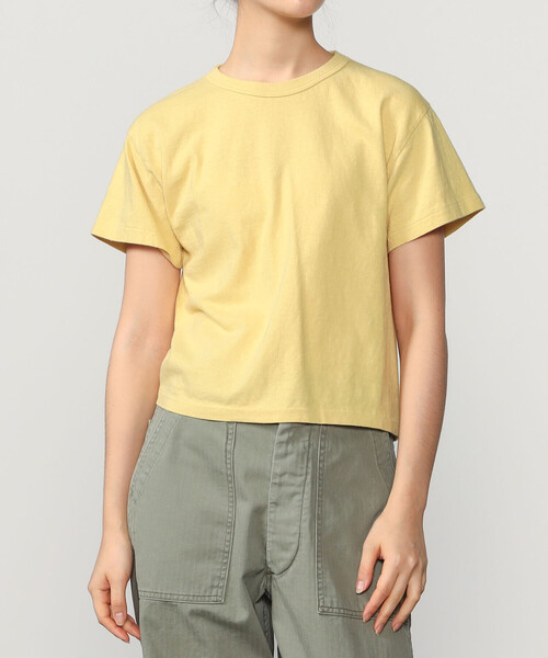 「Bshop」 半袖Tシャツ 2 チャコール レディース_画像6