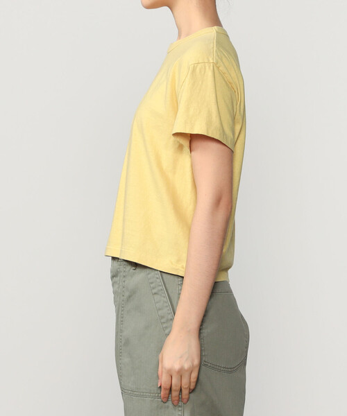 「Bshop」 半袖Tシャツ 2 チャコール レディース_画像8