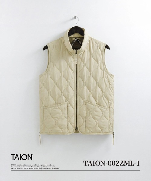 TAION（タイオン） ダウンベスト ベスト 「」「ユニセックス