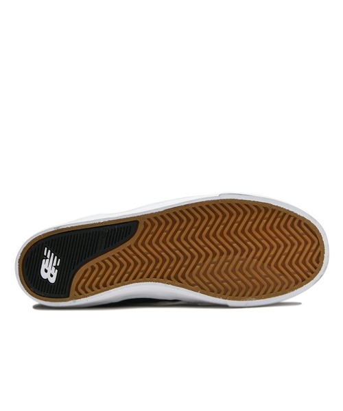 「New Balance」 ローカットスニーカー 25.0cm ブラック×ホワイト メンズ_画像6