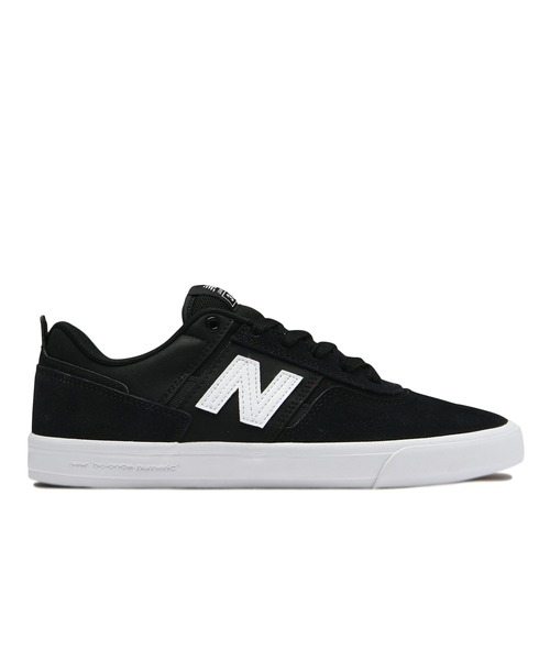 「New Balance」 ローカットスニーカー 25.0cm ブラック×ホワイト メンズ_画像8