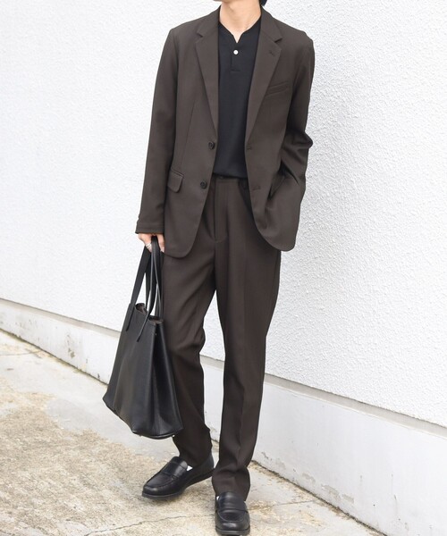 SHIPS any セレモニースーツ セットアップ 「撥水/手洗い可能」CALNAVA