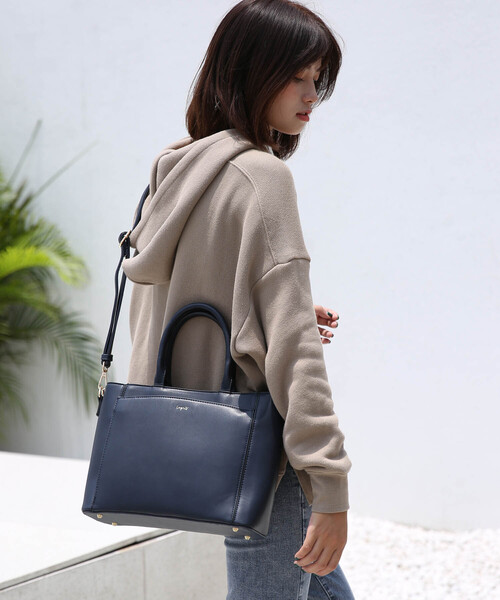 トートバッグ バッグ Ungrid アングリッド スムース多機能トートバッグ M Zozotown Paypayモール店 通販 Paypayモール