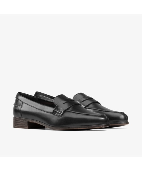 ローファー Hamble Loafer / ハンブルローファー (ブラックレザー) レディースの画像
