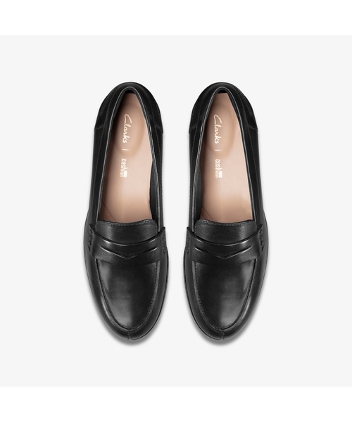 ローファー Hamble Loafer / ハンブルローファー (ブラックレザー) レディースの画像