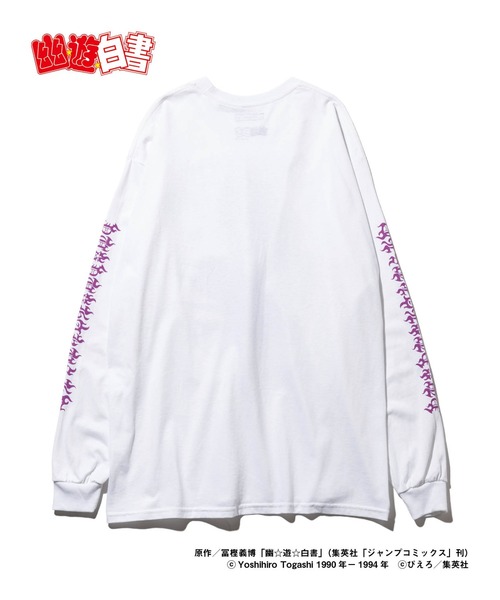 tシャツ Tシャツ メンズ Hiei Long Sleeves T / ヒエイロングスリーブT「幽遊白書 コラボレーション」｜zozo｜06