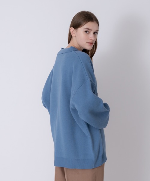 ONSILY ミックスニットシャツカーディガン ONCILY（オンシェリー）の「MIX PATTERN KNIT SHIRT CARDIGAN
