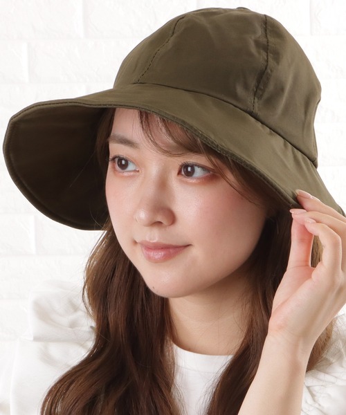 ユニセックス】麦わらセーラーハット ダークブラウン（サイズ