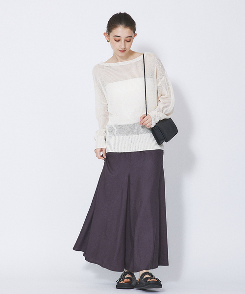 Rouge vif スカート レーヨンリネンフレアスカート : ZOZOTOWN Rouge vif スカート レーヨンリネンフレアスカート : ZOZOTOWN