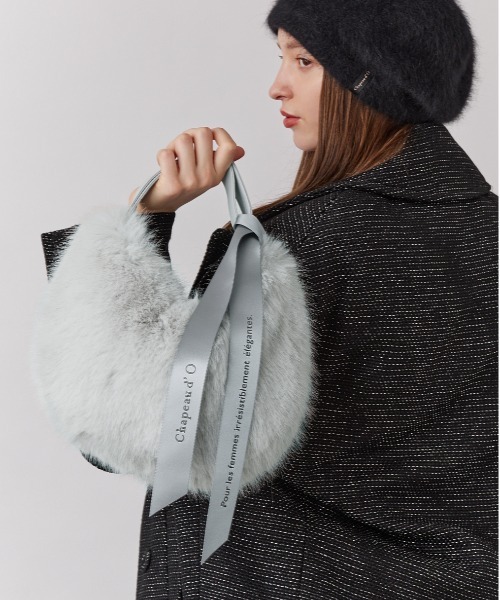 Chapeau d' O（シャポードオー） ハンドバッグ One Handle Fur Bag