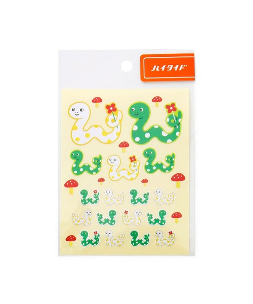 ニューレトロ ステッカー みんなのシール ミニ 干支 巳 ヘビ 2025年