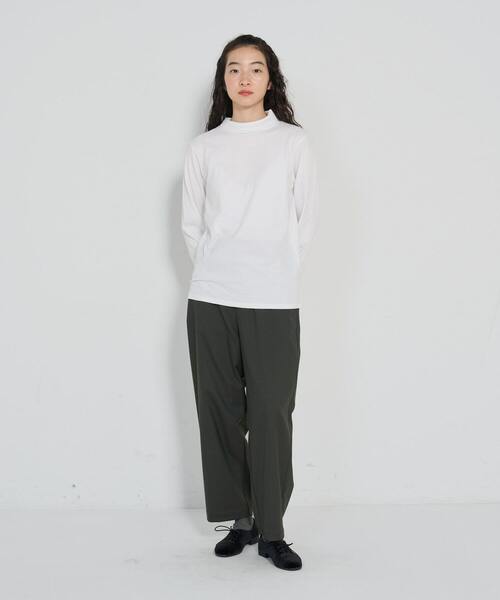 tシャツ ハイネックベア天竺 レディース