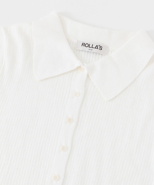 ニット セーター CAROLINE KNIT LONGSLEEVE TOP レディース ニット セーター ROLLA'S CAROLINE KNIT LONG-SLEEVE TOP