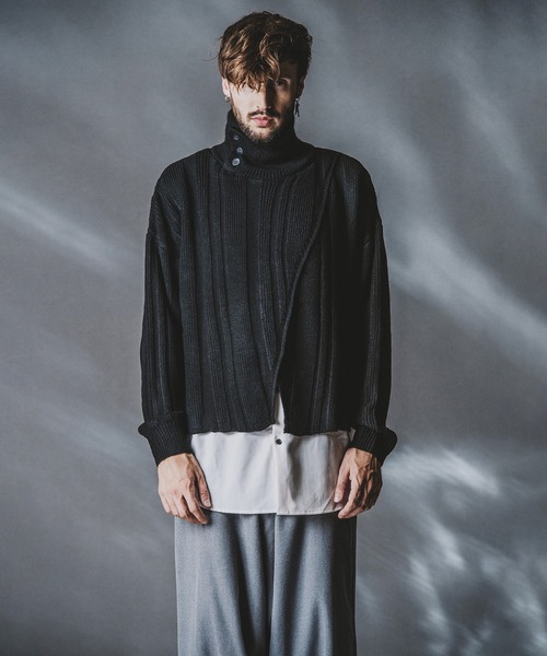 NO ID.（ノーアイディー） セーター ニット 「NO ID.」Docking Knit