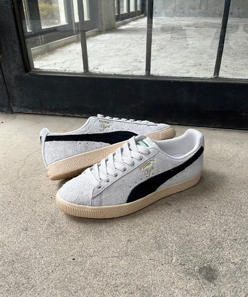 PUMA（プーマ） スニーカー CLYDE HAIRY SUEDE メンズ : ZOZOTOWN