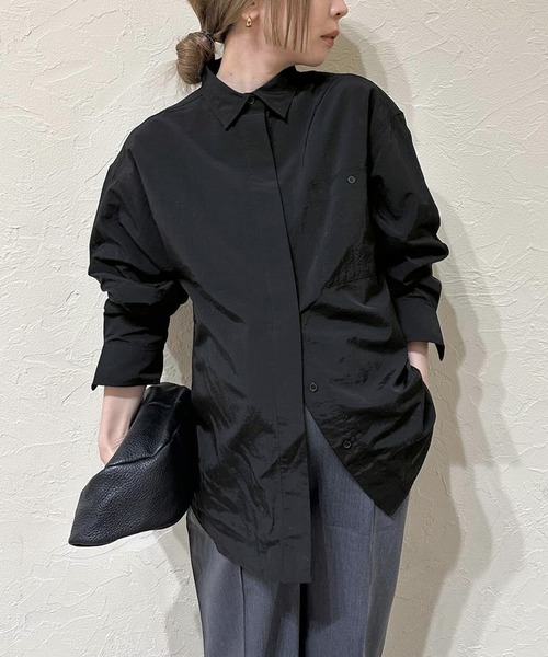 ブラウス シャツ 「サイズ展開あり」ワークオーバーサイズシャツ レディース ブラウス シャツ 「サイズ展開あり」ワークオーバーサイズシャツ