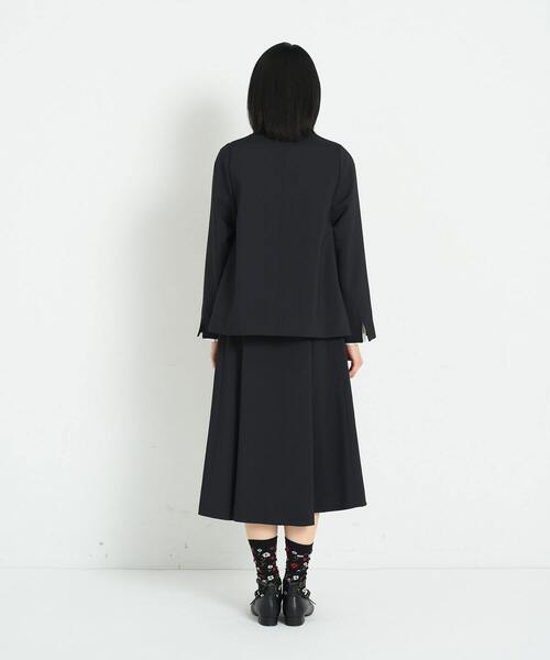 美品　ADIEU TRISTESSE ノーカラーブルゾン セール】ノーカラージャケット（ノーカラージャケット）｜conges