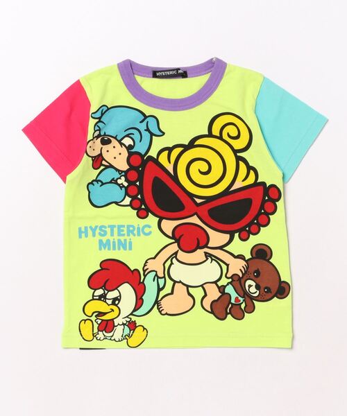 新品☆HYSTERIC MINI SELFISHBABY Tシャツ 105 Hysteric Mini Direct Web Hystericmini SELFISH BABY BAND 半袖